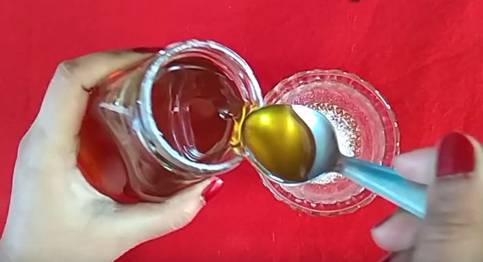 Adding Honey to Make Lip Balm